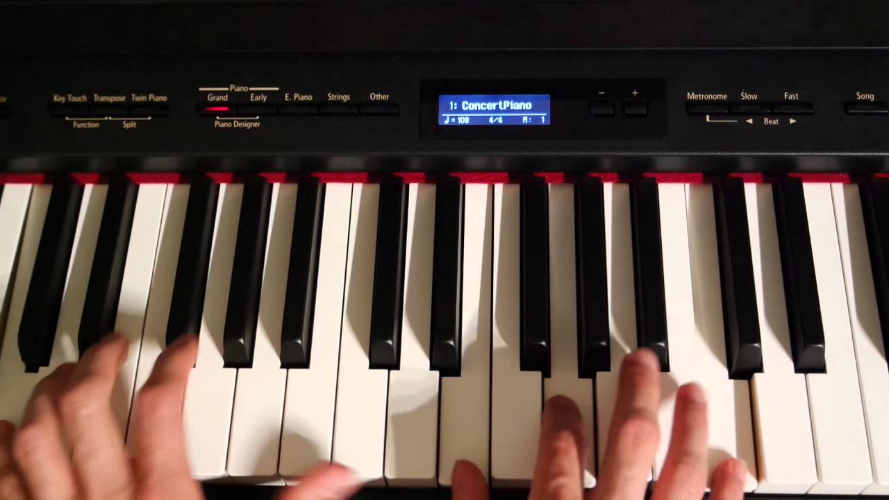 Apprendre le rythme au piano, note pointée et triolet 